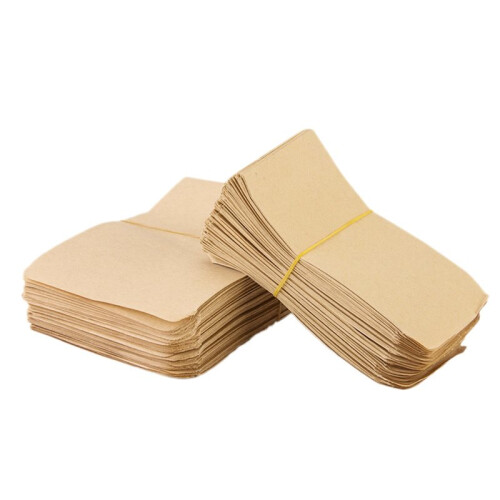 La Borsa Allevamento Marrone 1000 Pezzi È Utilizzata per Conservare Semi, Piccole Parti, Monete, Ecc. (Circa 6X11 cm) 1