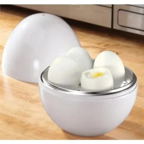 Capacity 4 Eggs Microwave Egg Pot Easy and Fast 5-Minute Hard or Soft Cooking Kitchen Cooking Tools 2