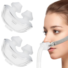 (M) 1/2-Pack Replacement Nasal Pillow for AirFit P10 - Compatible with Original Airfit P10 Frame, Reliable Seal & Soft Silicone