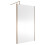 Balterley Balterley Framed Wetroom Screen, 1200mm, Brushed Bronze 2