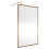 Balterley Balterley Framed Wetroom Screen, 1200mm, Brushed Bronze 2