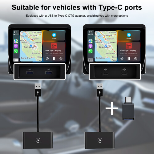 5GHz WiFi Car Media Adapter for iPhone 1