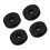 Black POM Windshield Bushings for Heritage Softail 8