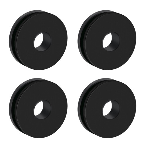 4 POM Windshield Bushings for Harley Road King 1