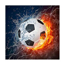 Voll Platz Diamant 5D DIY Diamant Malerei "Fussball" Stickerei Kreuzstich Strass Malerei Wohnkultur