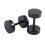 Earrings Steel False Spreader Black 6mm 2