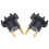 Headlight Bulb Holder Pair Mazda 5 3 4