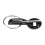 Universal Hood Pin Lock Kit Black 9