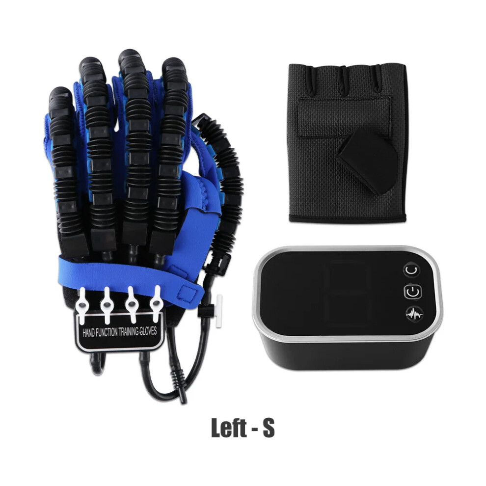 Stoyotu (Left Hand S Szie) Intelligent Massage Gloves Robot Rehabilitation Gloves For Stroke Hemiplegia Hand Function Recovery Finger Trainer Hand Exercise