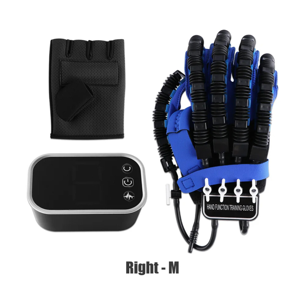 Stoyotu (Right Hand M Szie) Intelligent Massage Gloves Robot Rehabilitation Gloves For Stroke Hemiplegia Hand Function Recovery Finger Trainer Hand Exercise