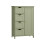 Bathroom Storage Unit - Wood - White - 4 Drawers and 1 Wardrobe Compartment 1