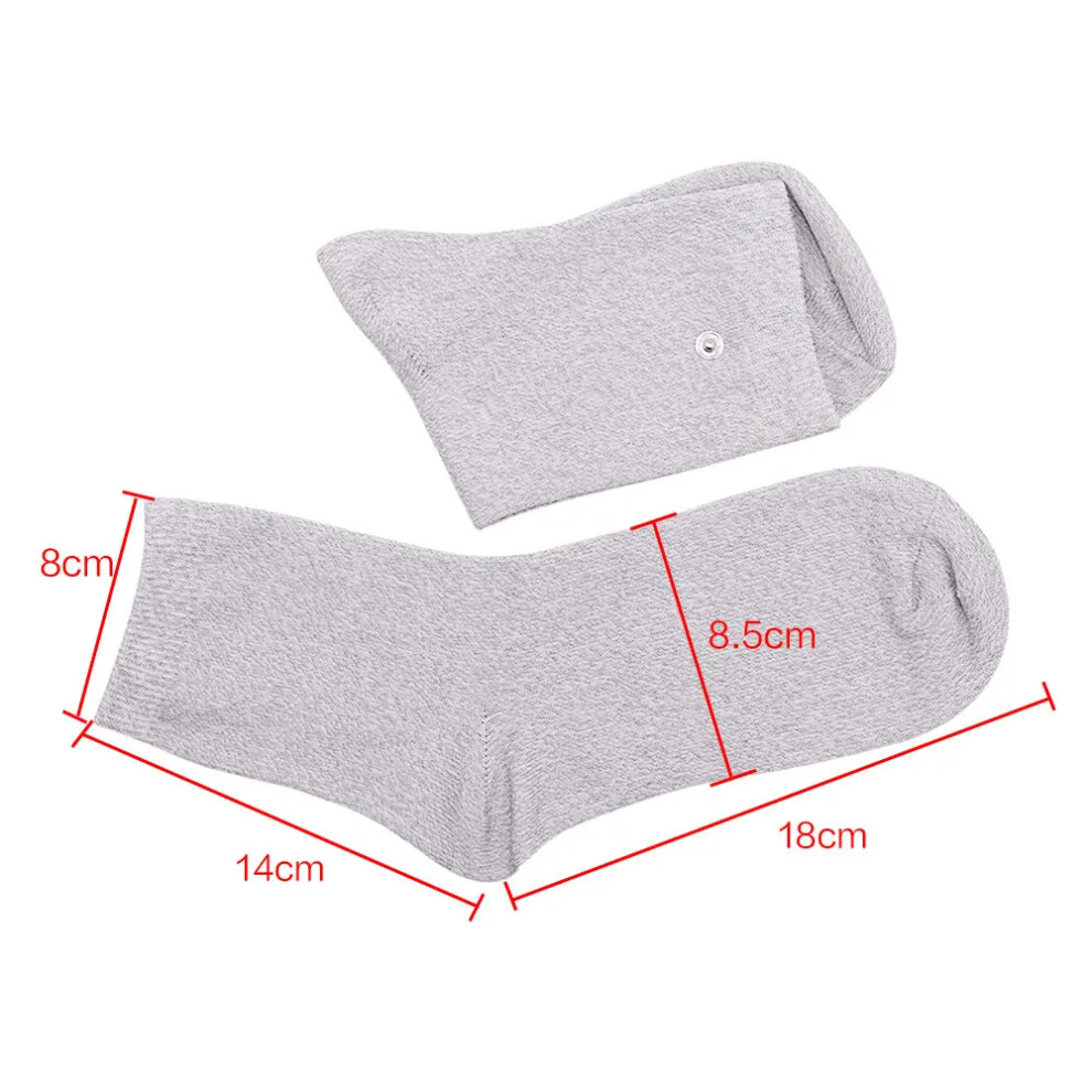 Stoyotu (Sock) 1 Pair Electrode Glove Conductive Wrist Electrode Massage Wristband For Tens Machine Ems Electrode Therapy Hand Massager Tool