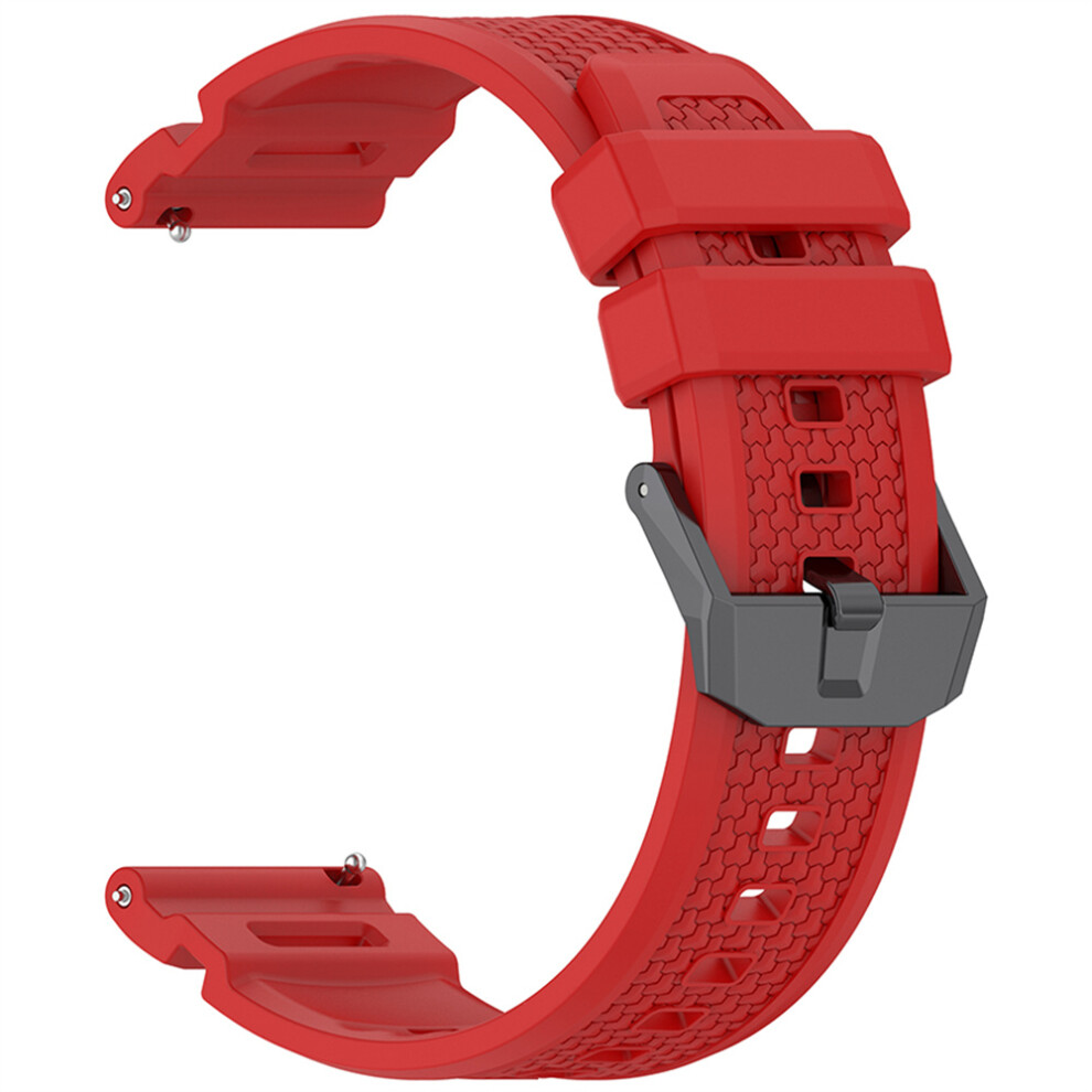 (Red) Silicone Sport Watch Band Strap For Garmin Venu X1 Red 688249463390