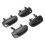 4pc Car Handle Set for Accent 00-06 12