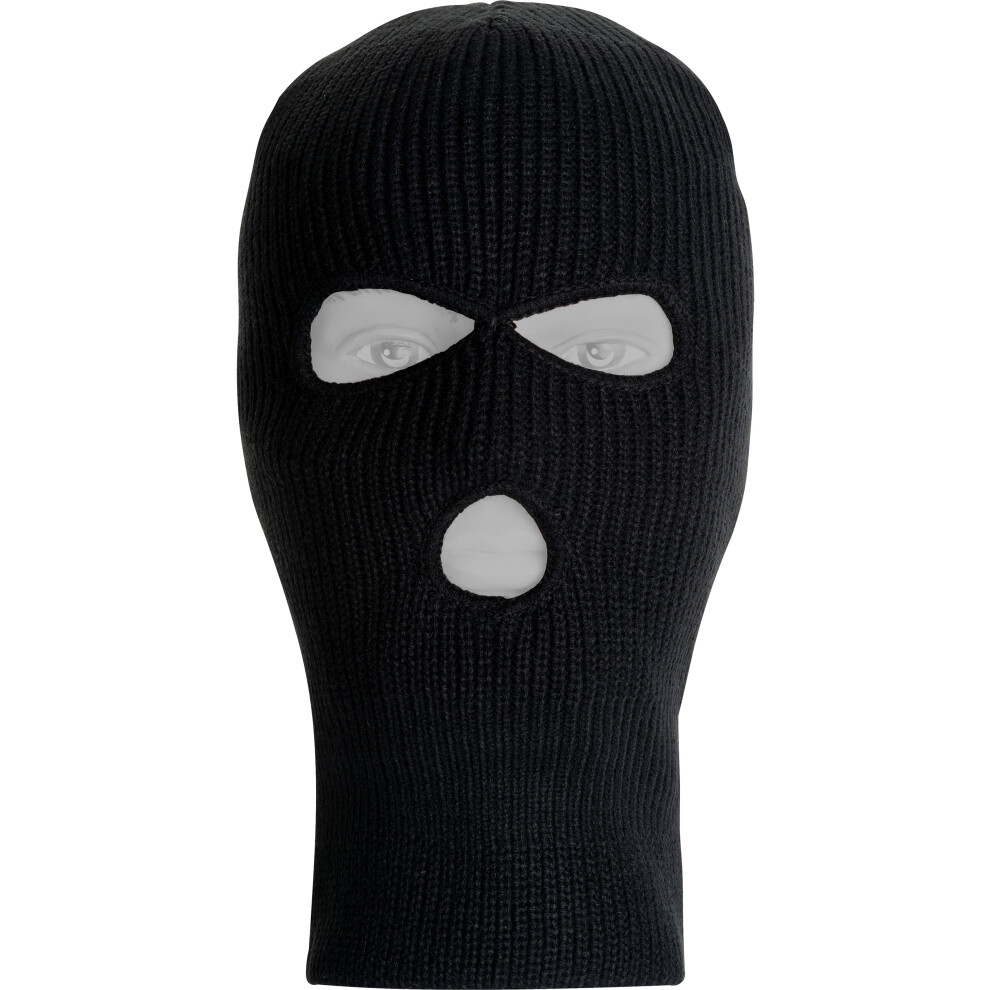Jack Pyke Thinsulate Thermal Three Hole Balaclava Black