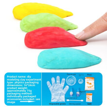 (ColoredClay)Kit Scienza Colorazione Acqua Bambini Con Coloranti Texture Neve E Sapone Fatto a Mano Artigianale