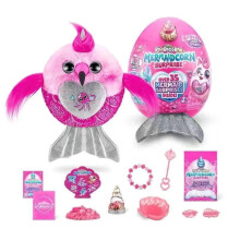 (Rose Red)Mermaiorn Serie Kuh Plüschtier Meerjungfrau Überraschungen Kuscheln Stofftier Puppe Tier