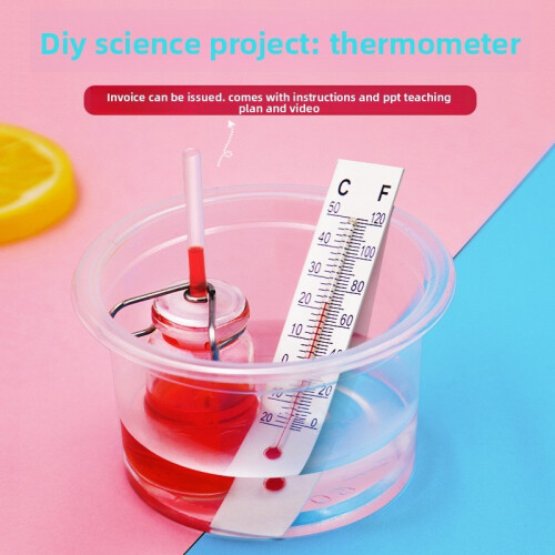 Toy Science Physics With Diy Thermometer For Kids Educational And Learning 2