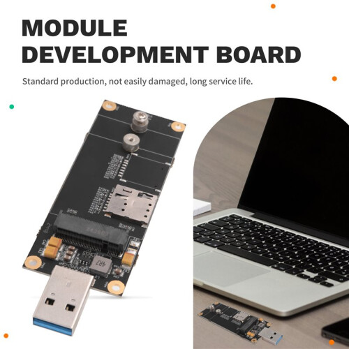LTE Module Development Board M.2 Ngff to USB 3.0 Adapter with  SIM Card Slot 5G Module RM500Q 2
