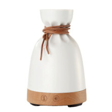 Small Bag Aroma Diffuser, Portable Ultrasonic Humidifier with Solid Wood Design, Essential Oil Aromatherapy Lamp