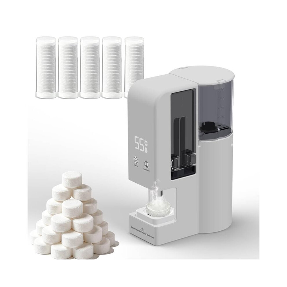 Tlily Towel Heater Machine Hot Towel Warmer Dispenser Hot Towel Machine Hot Towel Dispenser With 100Pcs Towels Eu