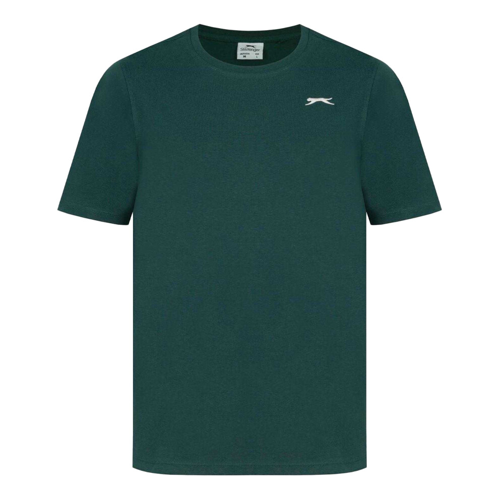 Slazenger (Xl, Forest ) Mens 3D Logo T-Shirt Green