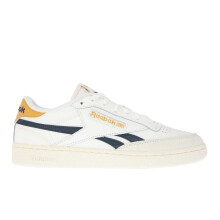 (4 UK, White/Navy) Reebok Mens Club C Revenge Flat Trainers