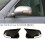 Coques de Rétroviseur pour   E140 E150 2006-2013, Noir Brillant 6