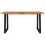 VidaXL vidaXL Dining Table with Live Edge 160x80x75 cm Solid Wood Acacia 4