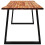 VidaXL vidaXL Dining Table with Live Edge 160x80x75 cm Solid Wood Acacia 5