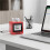 StickerBox KI-Drucker, KI--Drucker, Sprachgesteuerter Drucker, -Drucker mit Digitalem Display (Rot) 4