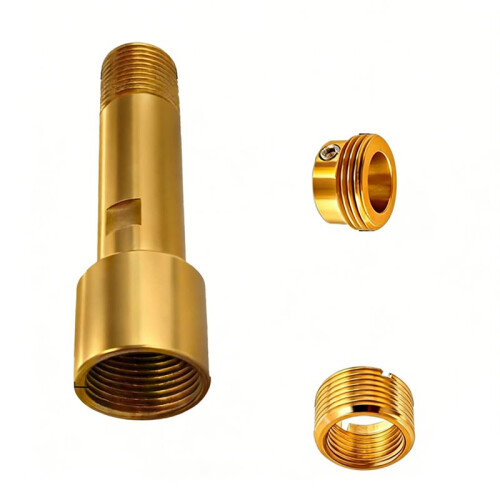 Adattatore per Beccuccio Vasca, Compatibile con Tubi IPS da 3/4" e 1/2", per Tubi In Rame da 1/2", Kit per Modelli con e Senza Deviatore. 2
