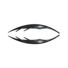 Scheinwerferlampe Augenbrauen Abdeckungen Trim Aufkleber für MX-5 Miata ND 2016+ Auto Augenlider Lids Carbonfaser Trim