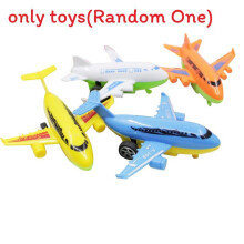 Modellino mini aereo in plastica per bambini giocattolo con sviluppo abilità motorie per regalo