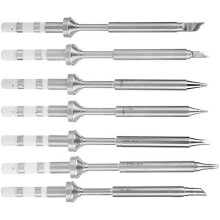 TS100 Soldering Iron Tip Set, 7-Piece Tips Replacement for TS100/TS101 Soldering Iron