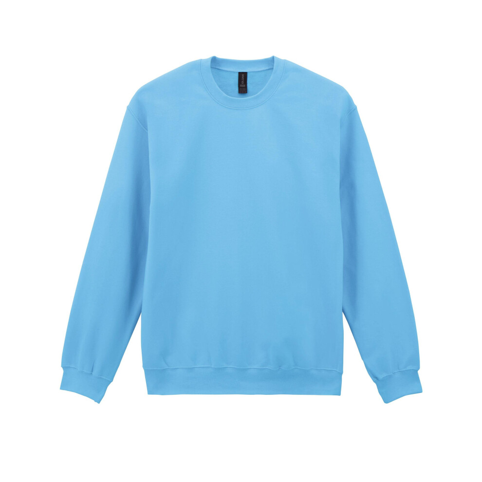 Gildan (4Xl, Sky Blue) Unisex Adult Softstyle Fleece Midweight Pullover