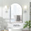 50x76 Arched Bathroom Mirror Cabinet 5