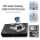 (32G Memory, Grey) Beginner Friendly 4k Digital Camera 16X Zoom Small Photography Camera Birthday Present 5