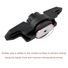 Kayak Anchor Cleat for Kayak Track Mount, Standard Kayak Cleat Track Mount, Rope Cleat for Kayak Rail Mount Accessories