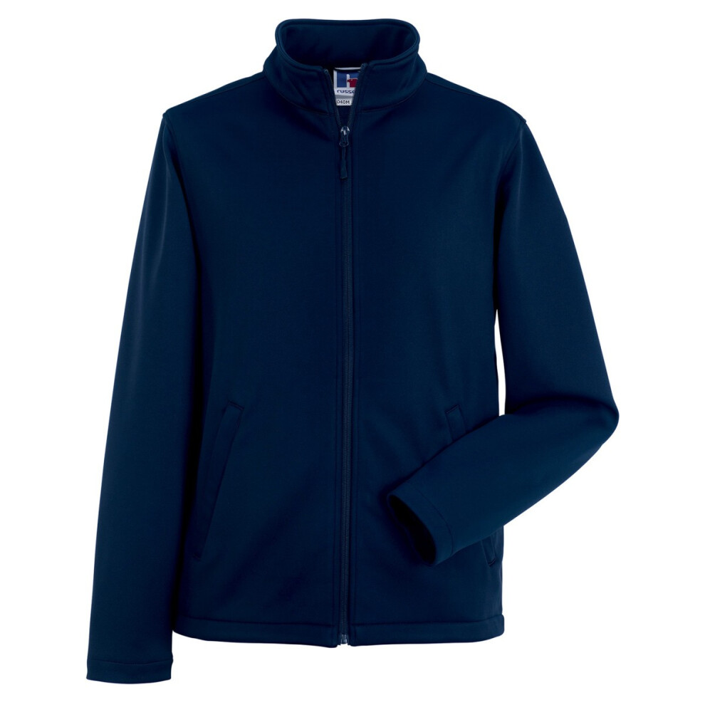 Russell (M, French Navy) Mens Smart Soft Shell Jacket