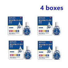 (4 boxes) 1-5bottles Clear Vision Eye Drop 15ml Relieve fatigue Dryness for Eye Health