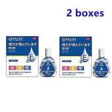 (2 boxes) 1-5bottles Clear Vision Eye Drop 15ml Relieve fatigue Dryness for Eye Health