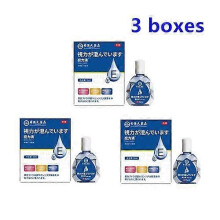 (3 boxes) 1-5bottles Clear Vision Eye Drop 15ml Relieve fatigue Dryness for Eye Health