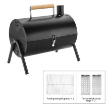 Charcoal Grill Compact Tabletop Barbecue Grill for Outdoor Camping BBQ