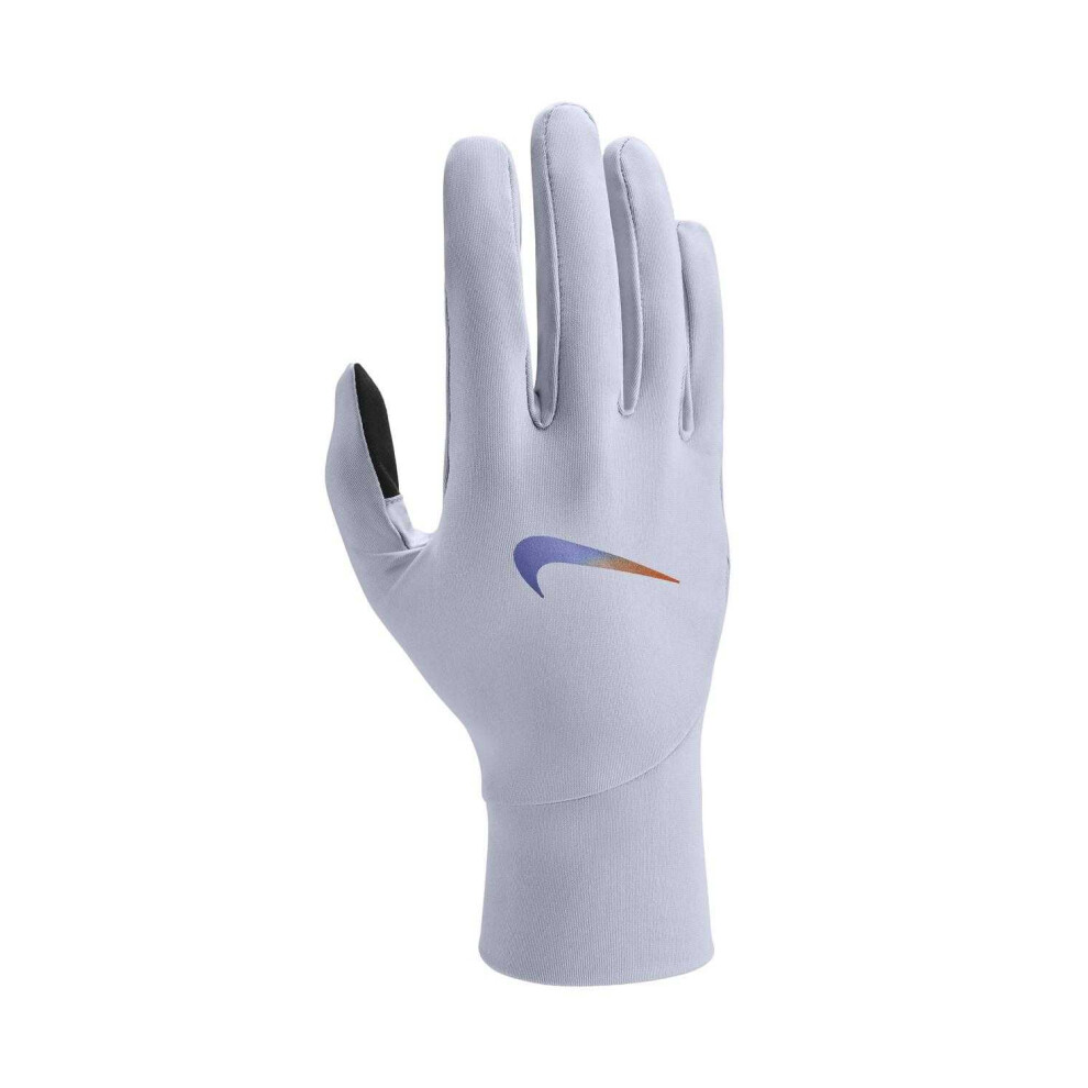 Nike (Xl, Ghost ) Mens Pacer Lightweight Running Gloves Blue