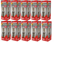 Eveready Appliance Bulb - Small Edison Screw E14 Microwave / Oven Bulb - 15w (Pack of 10)