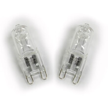 Cello 2-Pack G9 LED Bulbs - Warm White, 25W, 230V for Electric Melt Warmer & Wax Burner