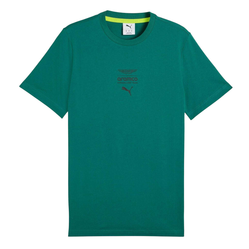 Puma (Xl, Green) Mens Motorsport Aston Martin F1 Logo T-Shirt