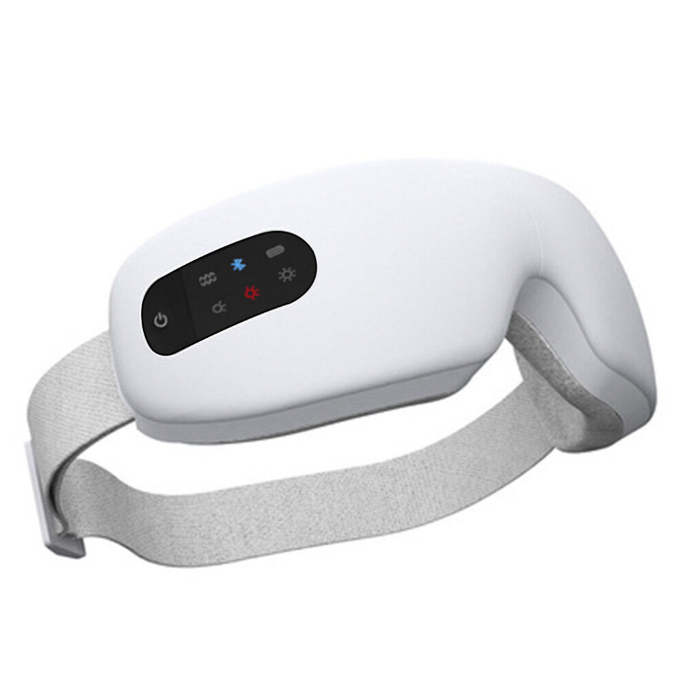 Stoyotu Smart Electric Eye Massager Air Pressure Hot Compress Massage Glasses Foldable Bluetooth Music Eyes Massage Usb Rechargeable