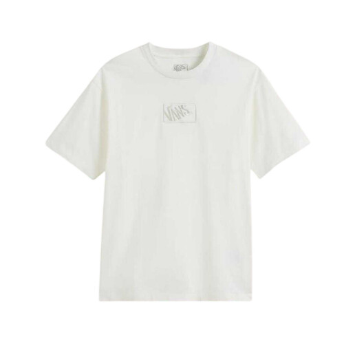 Vans (S, Marshmallow) Vans Mens Box Logo Oversized T-Shirt